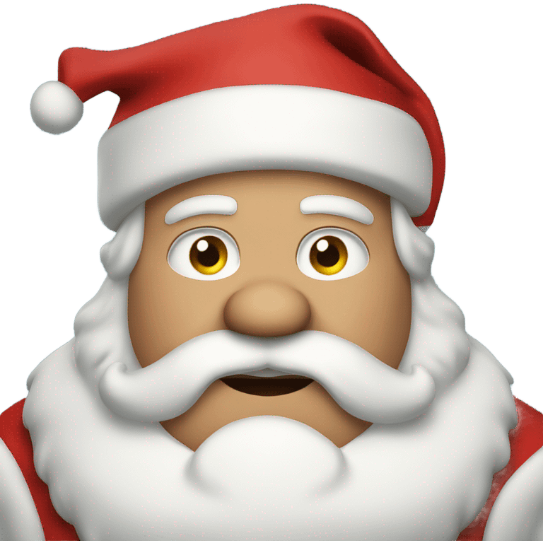 Fat Santa emoji