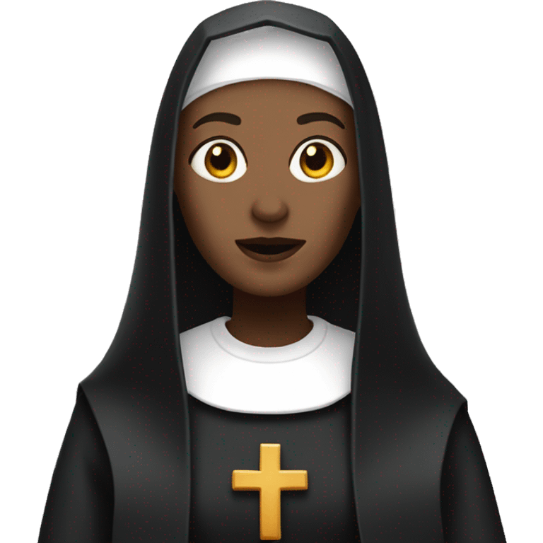 The nun emoji