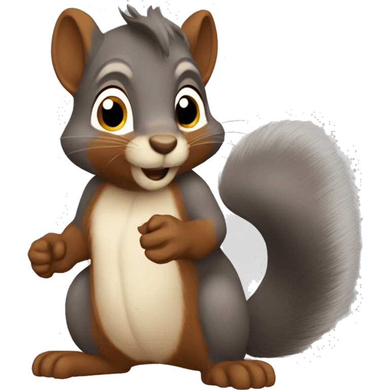 Di squirrel  emoji