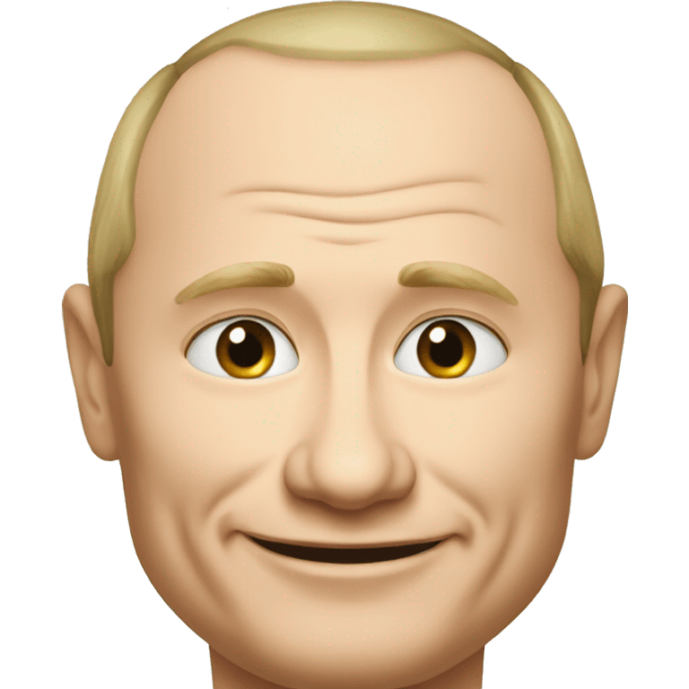 putin with a crooked smile emoji