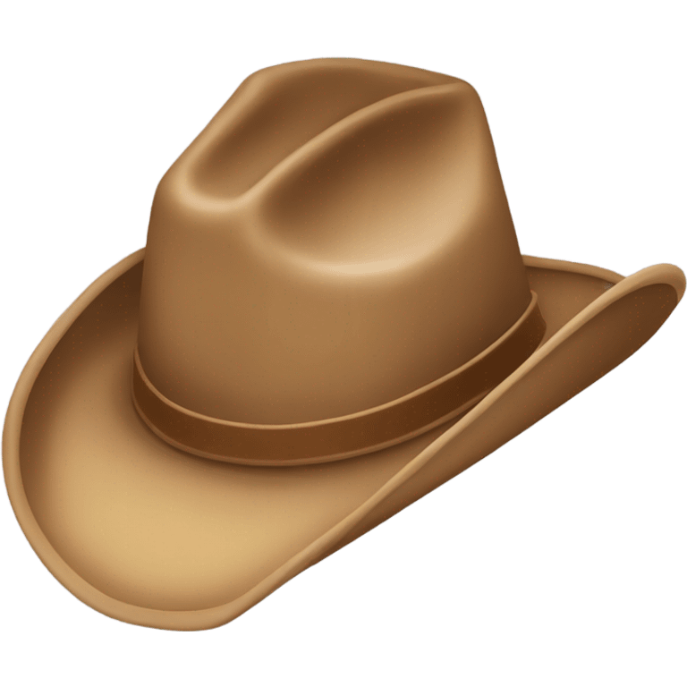 Cowboy hat tip emoji