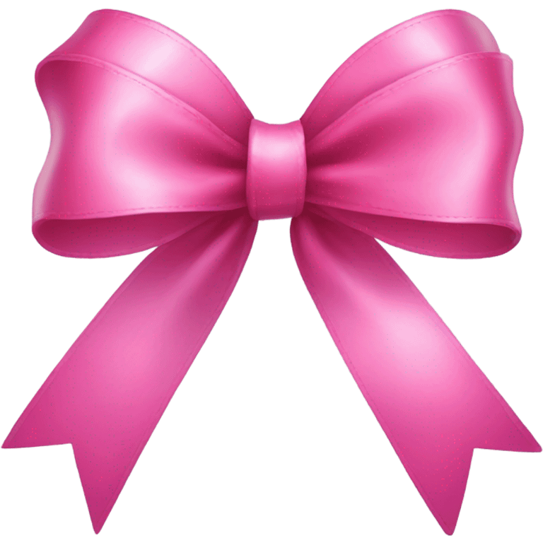 pink bow emoji