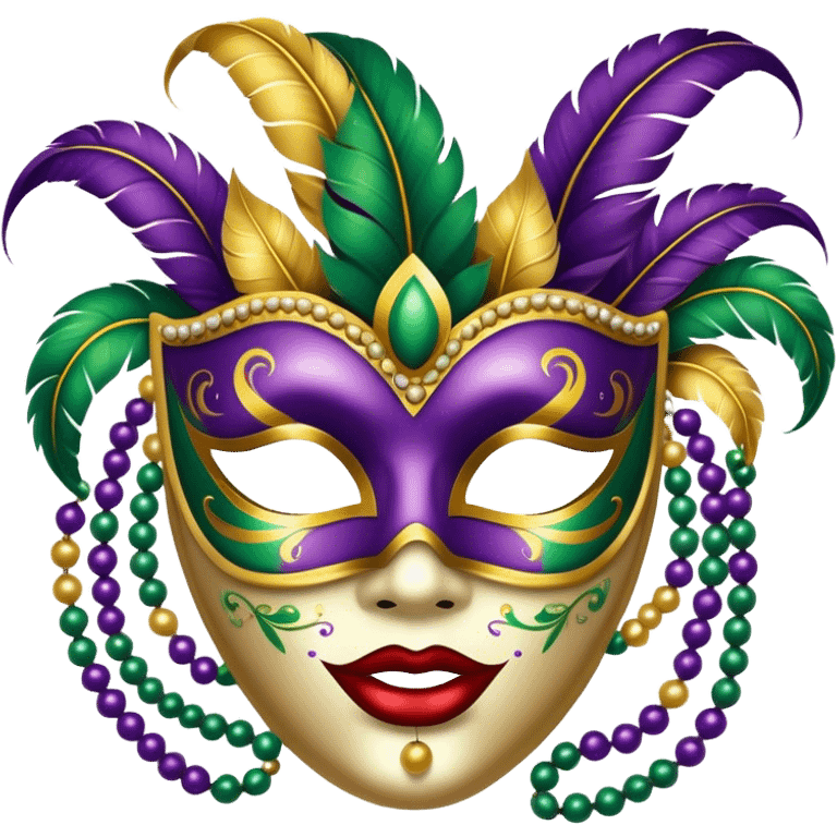 Mardi Gras emoji