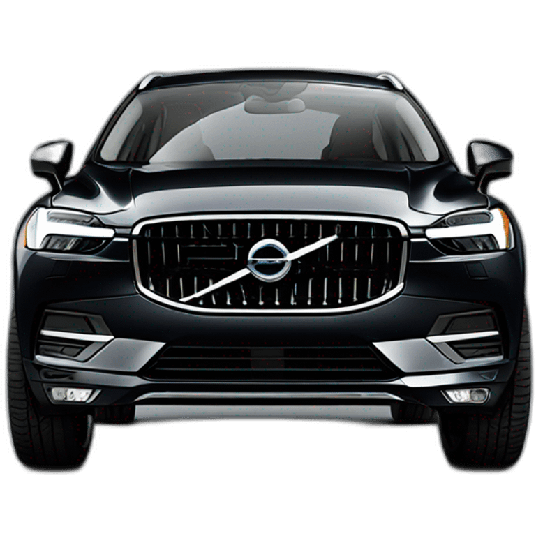 black 2019 volvo xc60 emoji