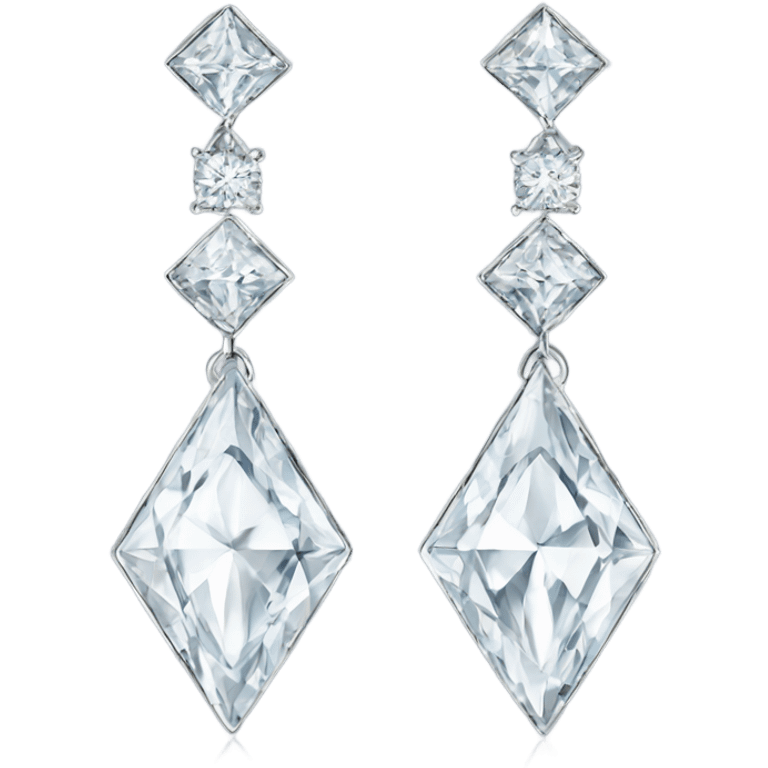 Earrings DIAMOND emoji