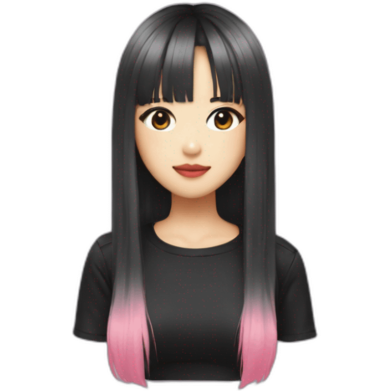 Lisa of blackpink emoji