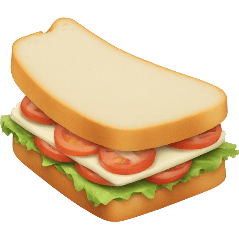 sandwich with wing emoji