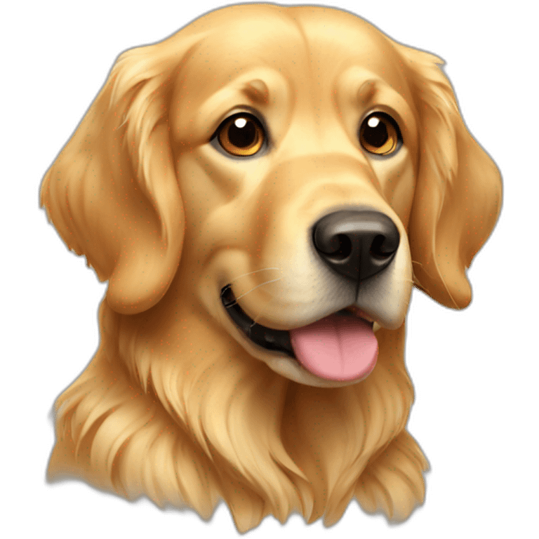 golden retriver emoji