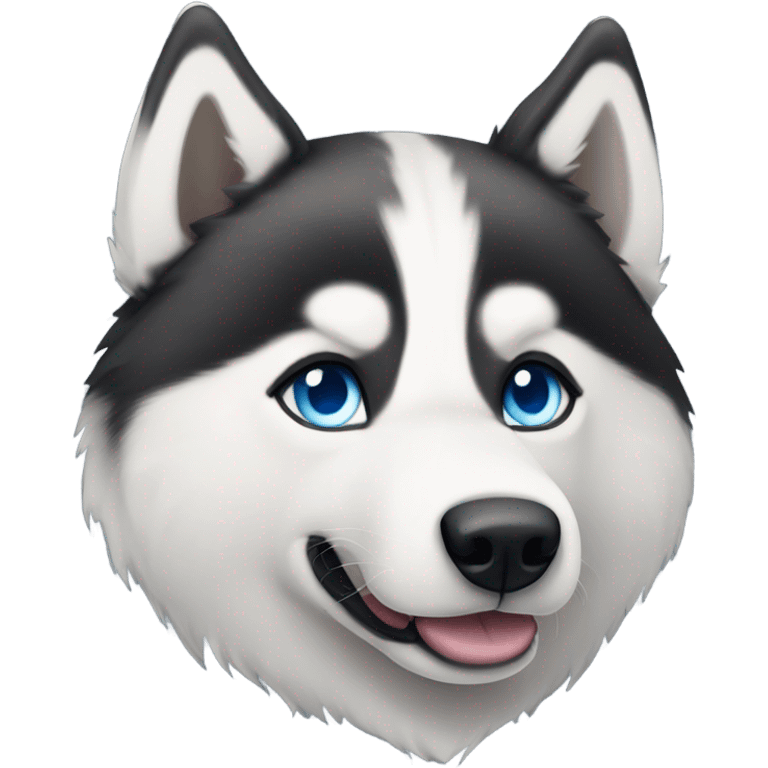 Siberian husky  emoji