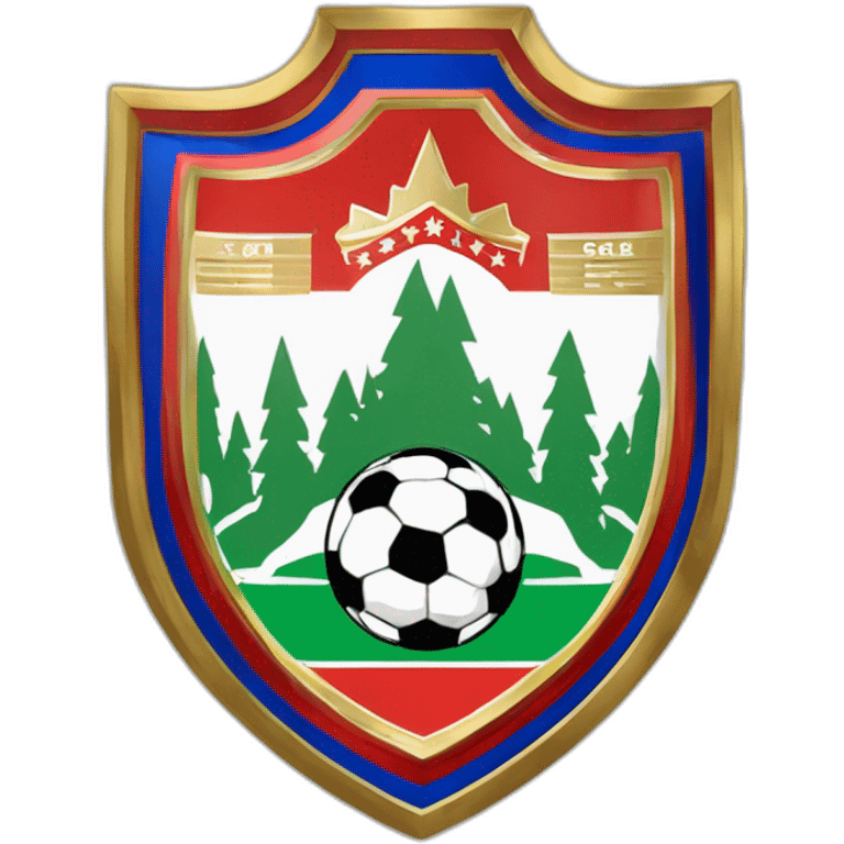 Pfc Cska Sofia soccer club badge Bulgaria emoji