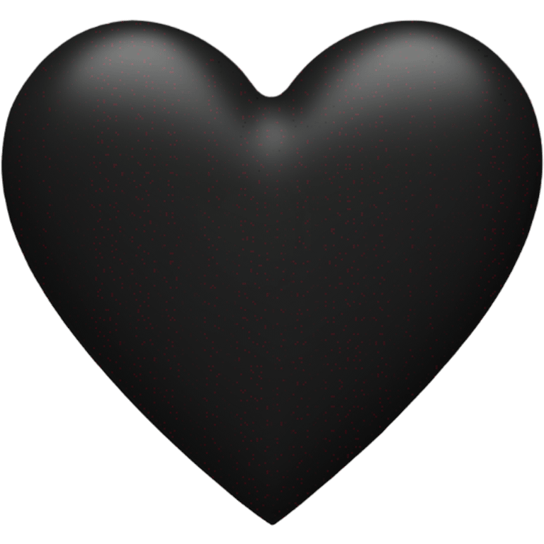 Heart black
 emoji