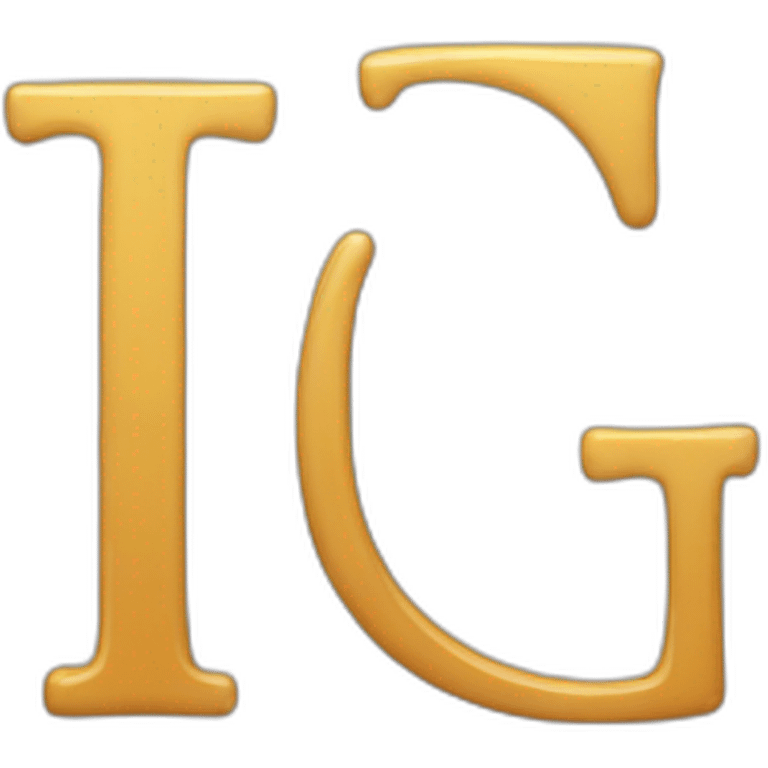 letter T and G emoji