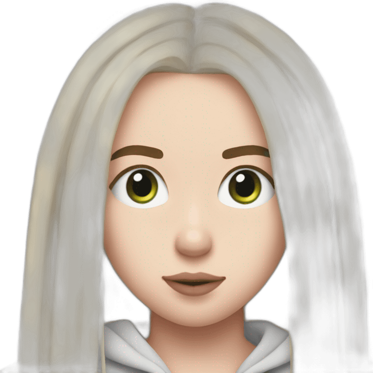 Billie eilish 2017 avec Ariana grande emoji