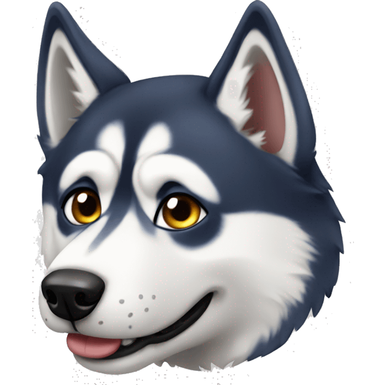 Husky emoji