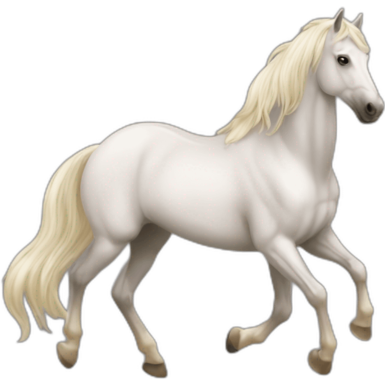 Caballo de paso fino emoji