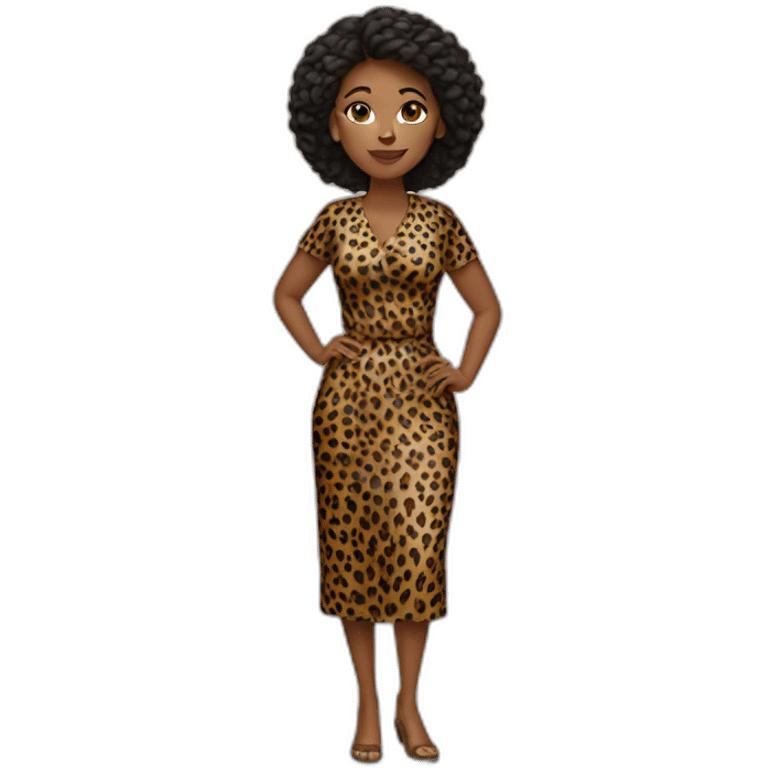 woman-in-leopard emoji