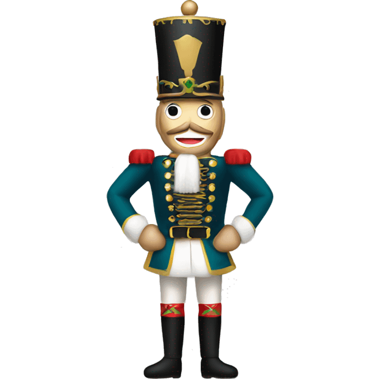 christmas nutcracker full body emoji