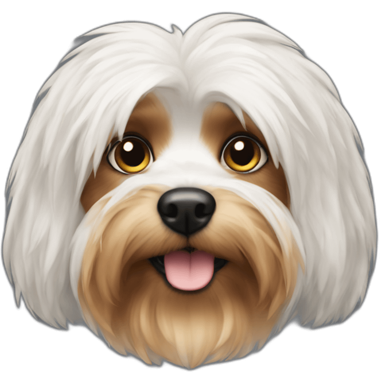 yorkshire, dog, short fur emoji