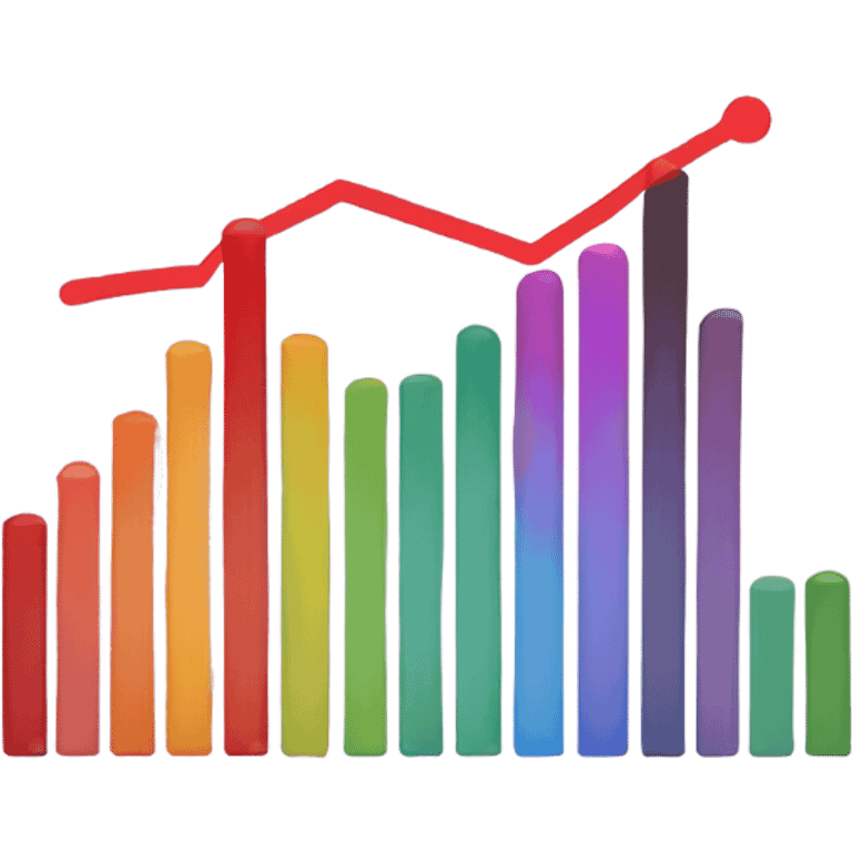 bar graph emoji