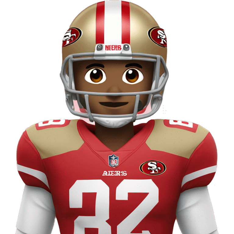 Ricky pearsall in San Francisco 49ers uniform emoji