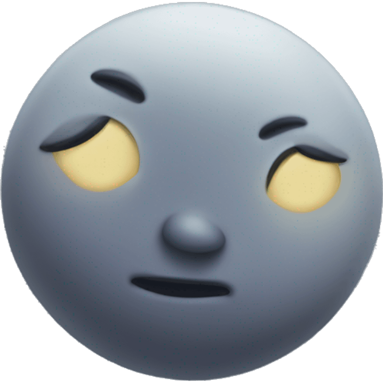 Little moon emoji