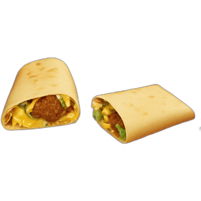 crunch wrap supreme taco bell emoji