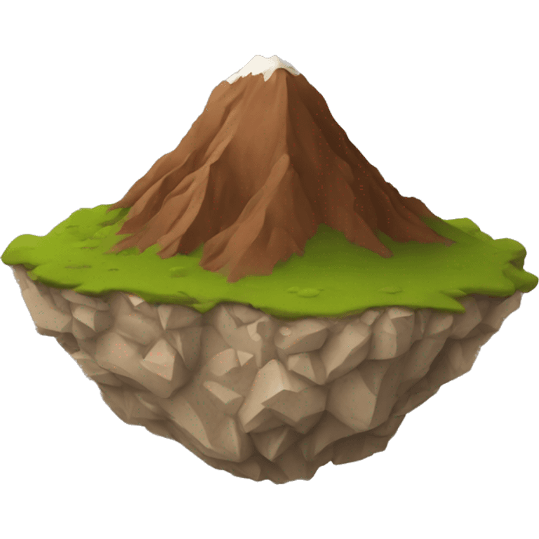 mountain of earth emoji