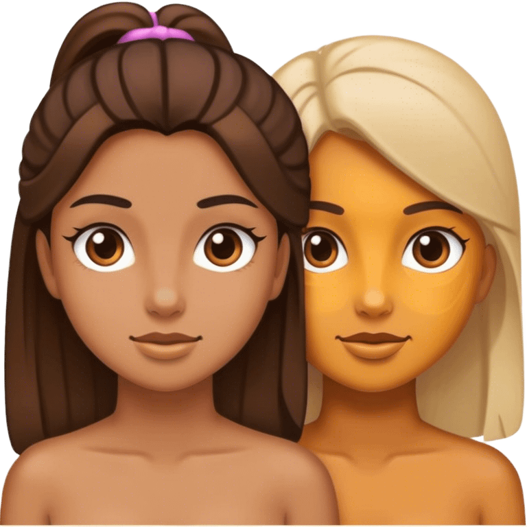 Two girls emoji