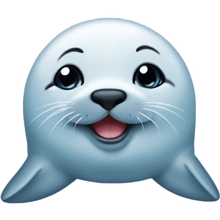 Cute baby seal emoji