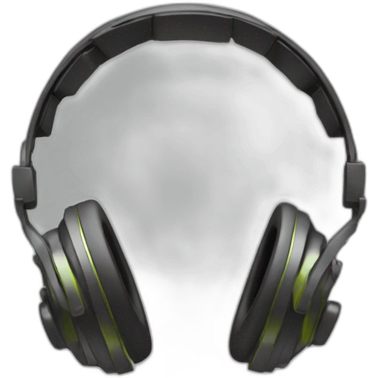 Casque de musique emoji