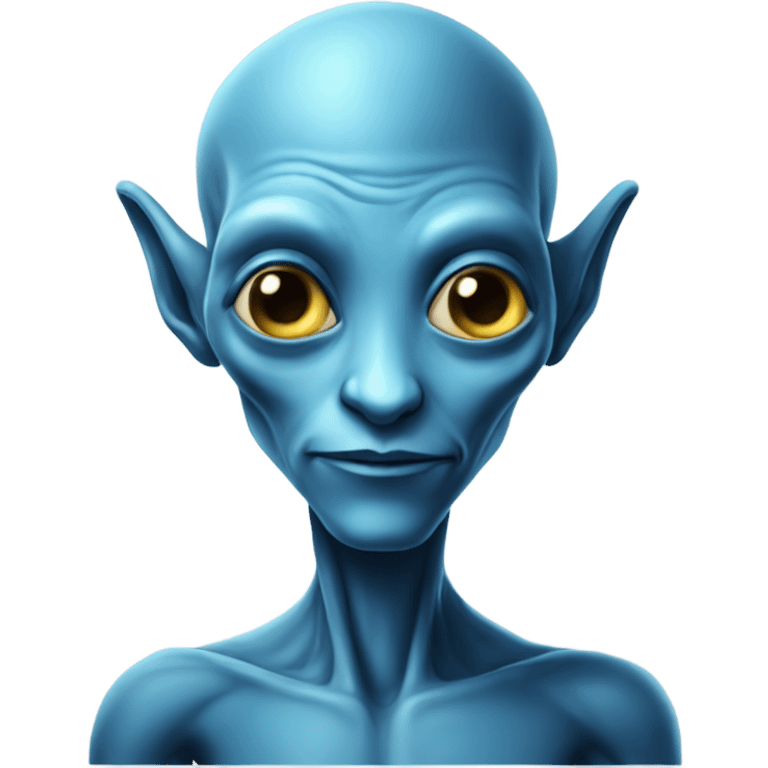 Avatar, tall blue humanoid alien  emoji