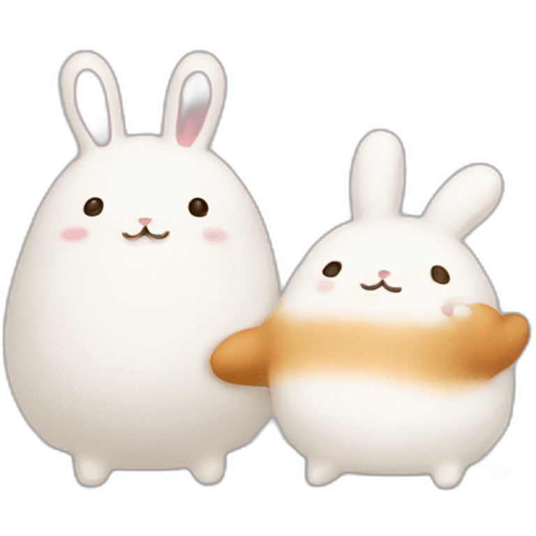 Molang and Piu Piu emoji