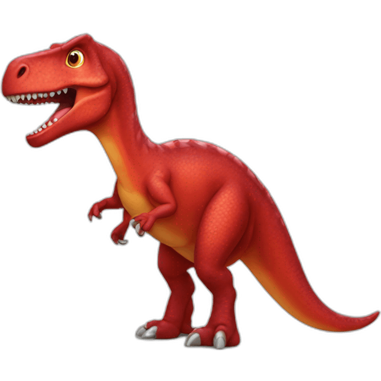 red dinosaur emoji