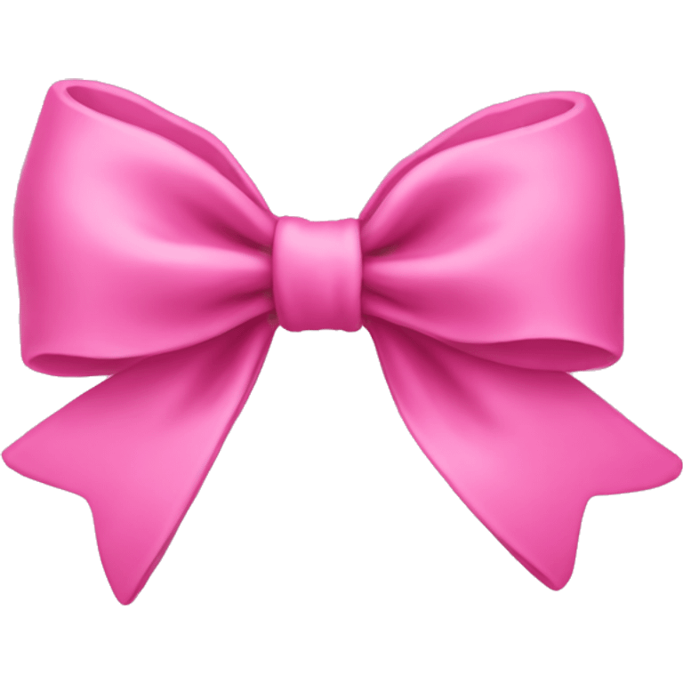 pink bow emoji