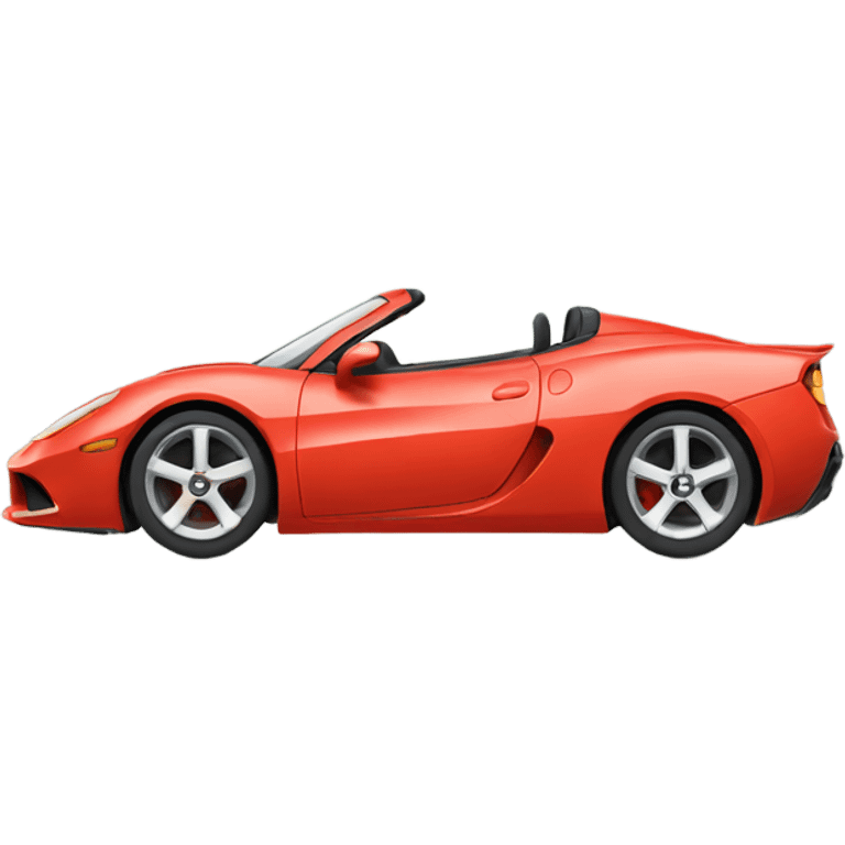 Sports car emoji