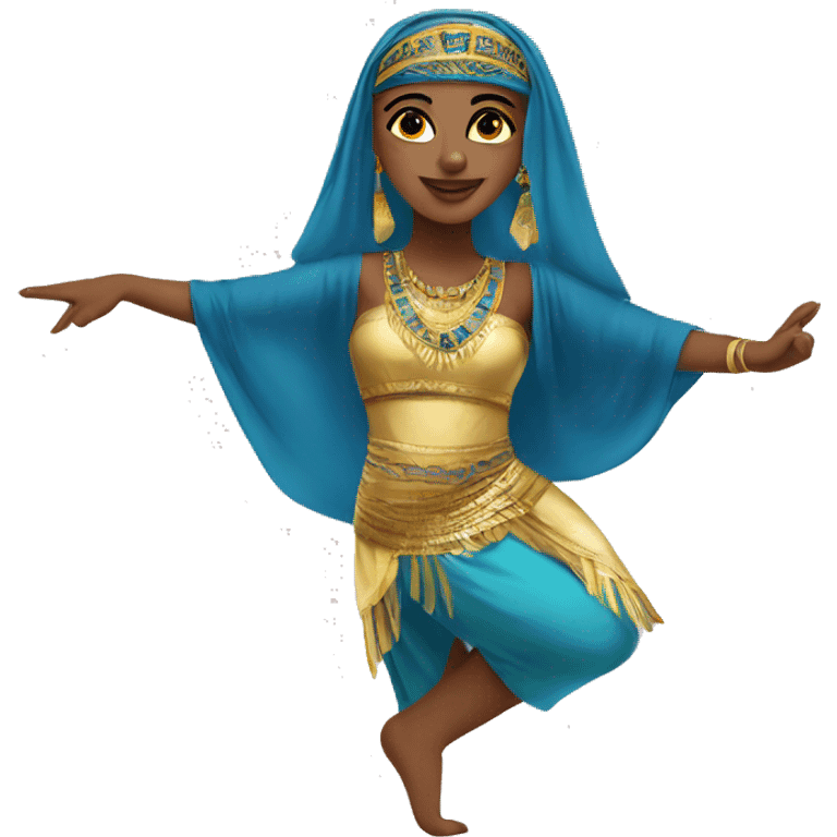 egyption dancer emoji