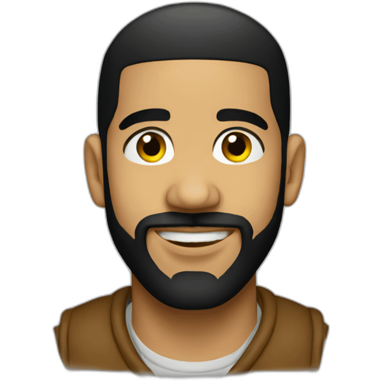 Drake as an iPhone emoji emoji