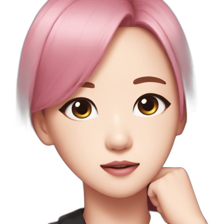 blackpink kim jisoo emoji