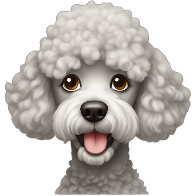 Geriatric poodle emoji