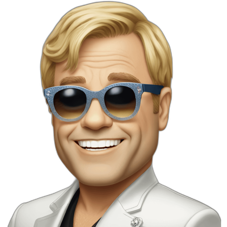 Elton john emoji