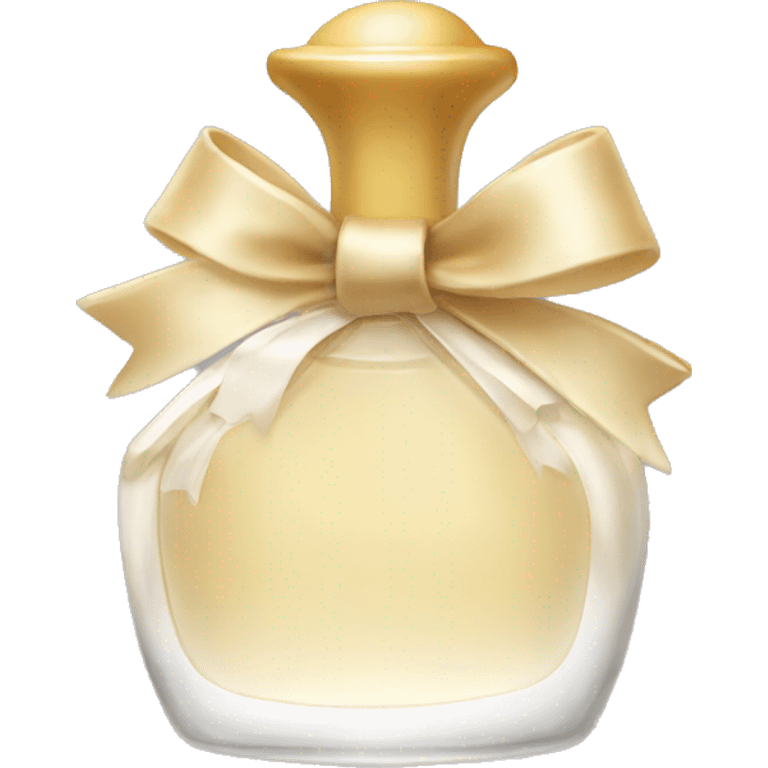 vanilla perfume with a bow emoji