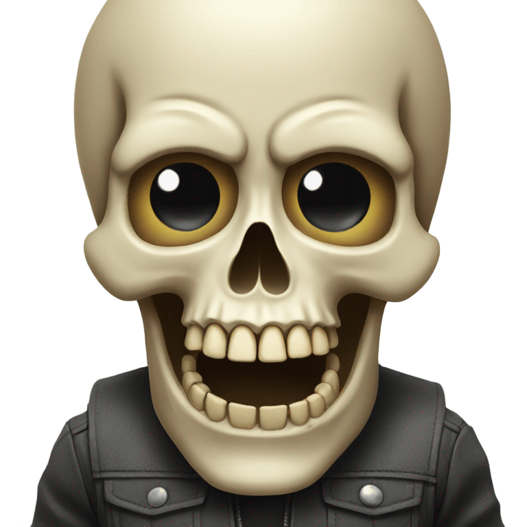 skull surprised emoji