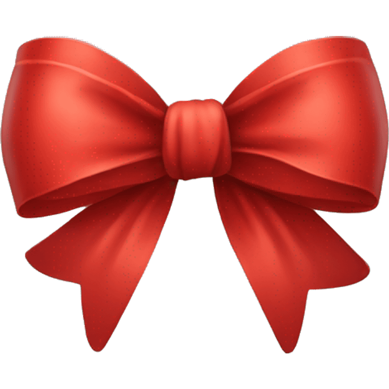 Red bow  emoji