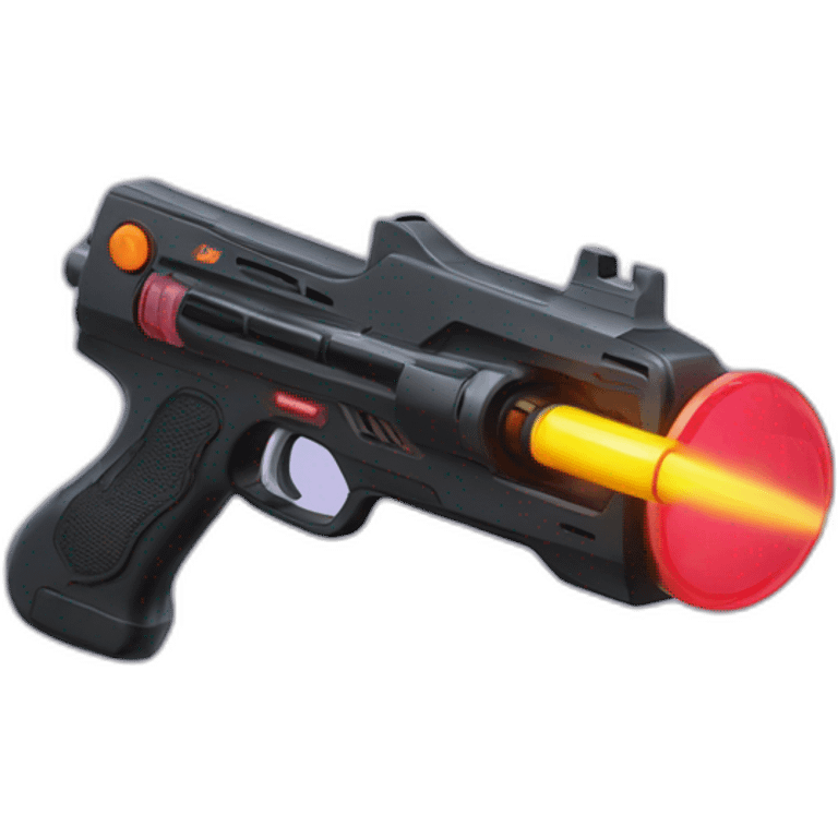 laser tag gun toy emoji