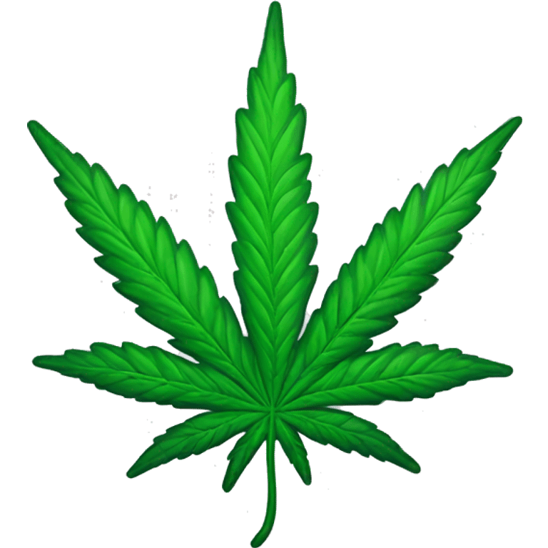 cannabis leaf emoji