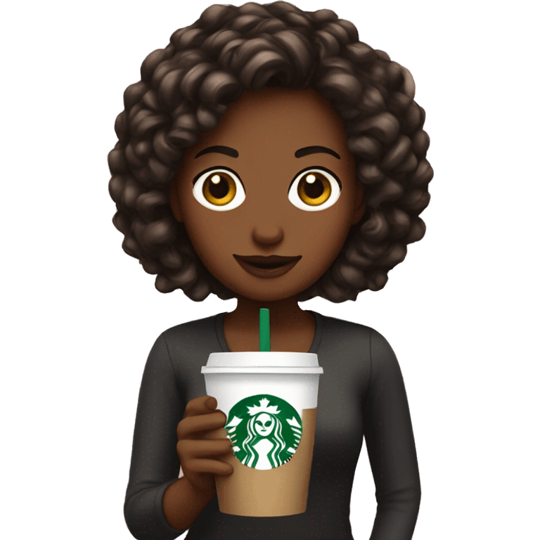 Starbucks girly emoji