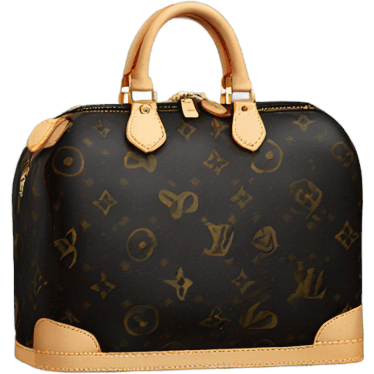 Black Louis Vuitton bag  emoji