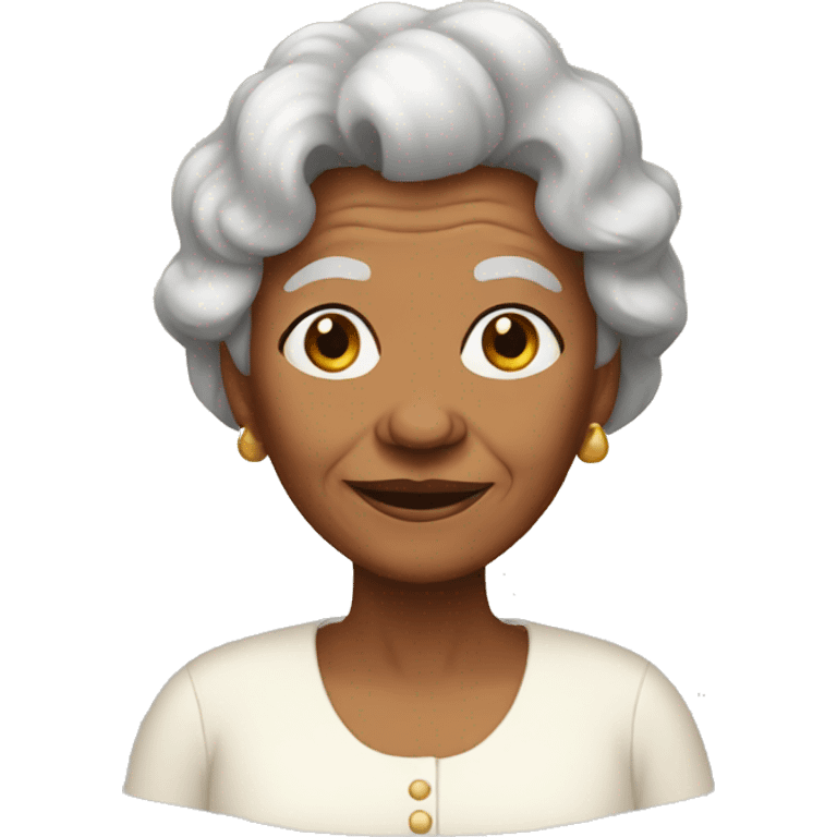 Grand mother emoji