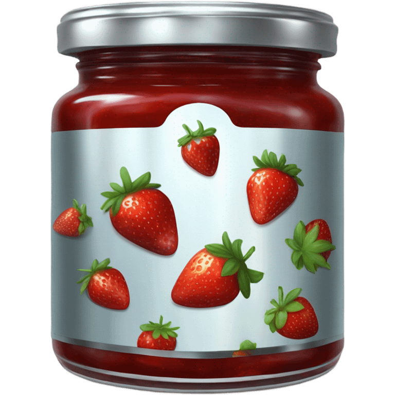 jar of strawberry jam emoji