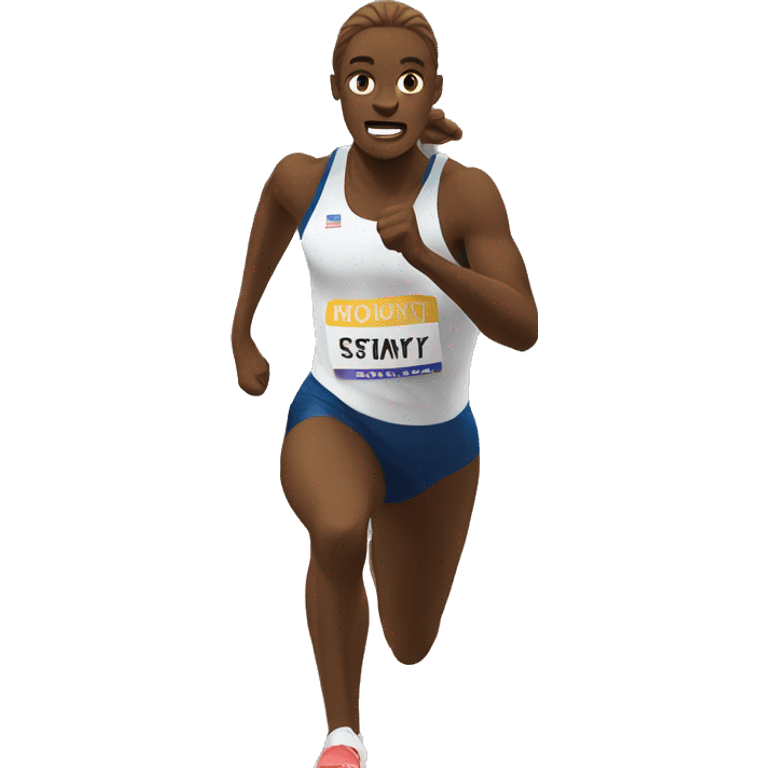 Track and field  emoji